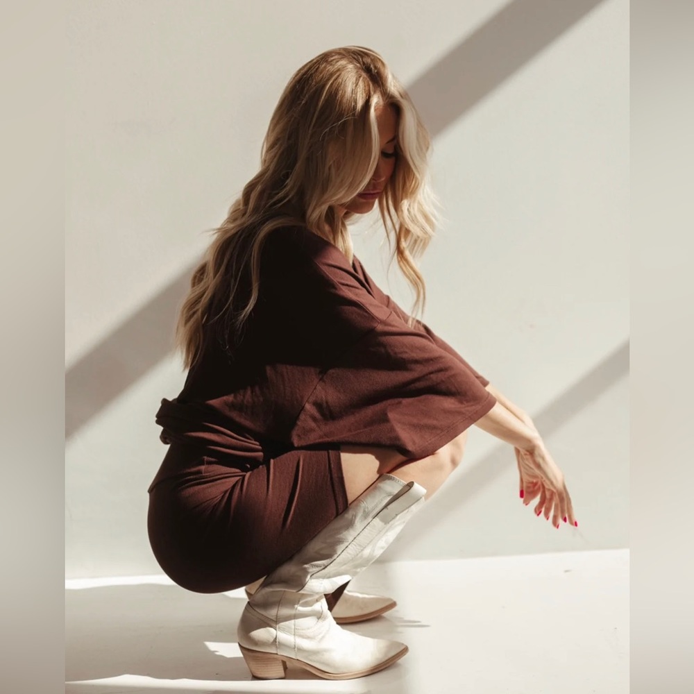 The Foxy Kind All Weekend Long Set Brown